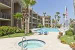 Hot tub and and pool amenities,  Vacation Rental South Padre Island Padre Oasis 209